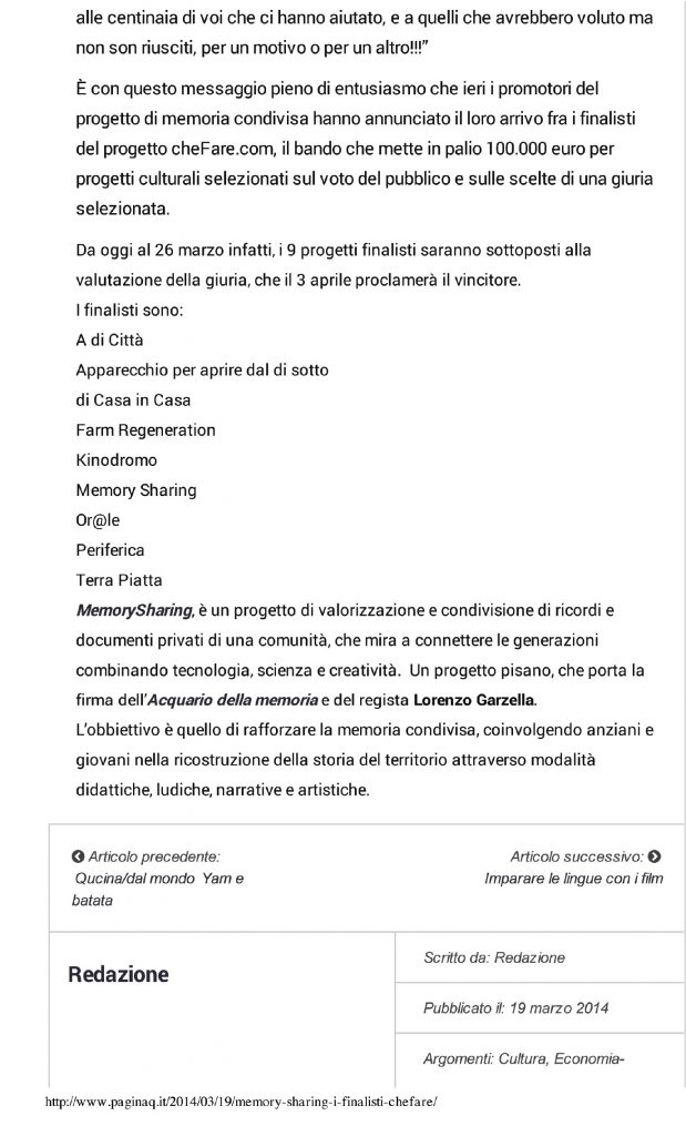 Microsoft Word - Rassegna Stampa.doc