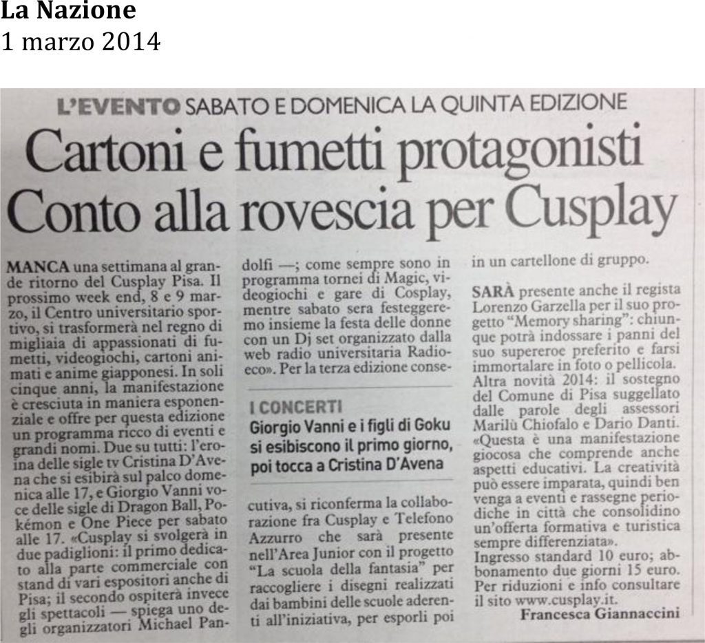 Microsoft Word - Rassegna Stampa.doc